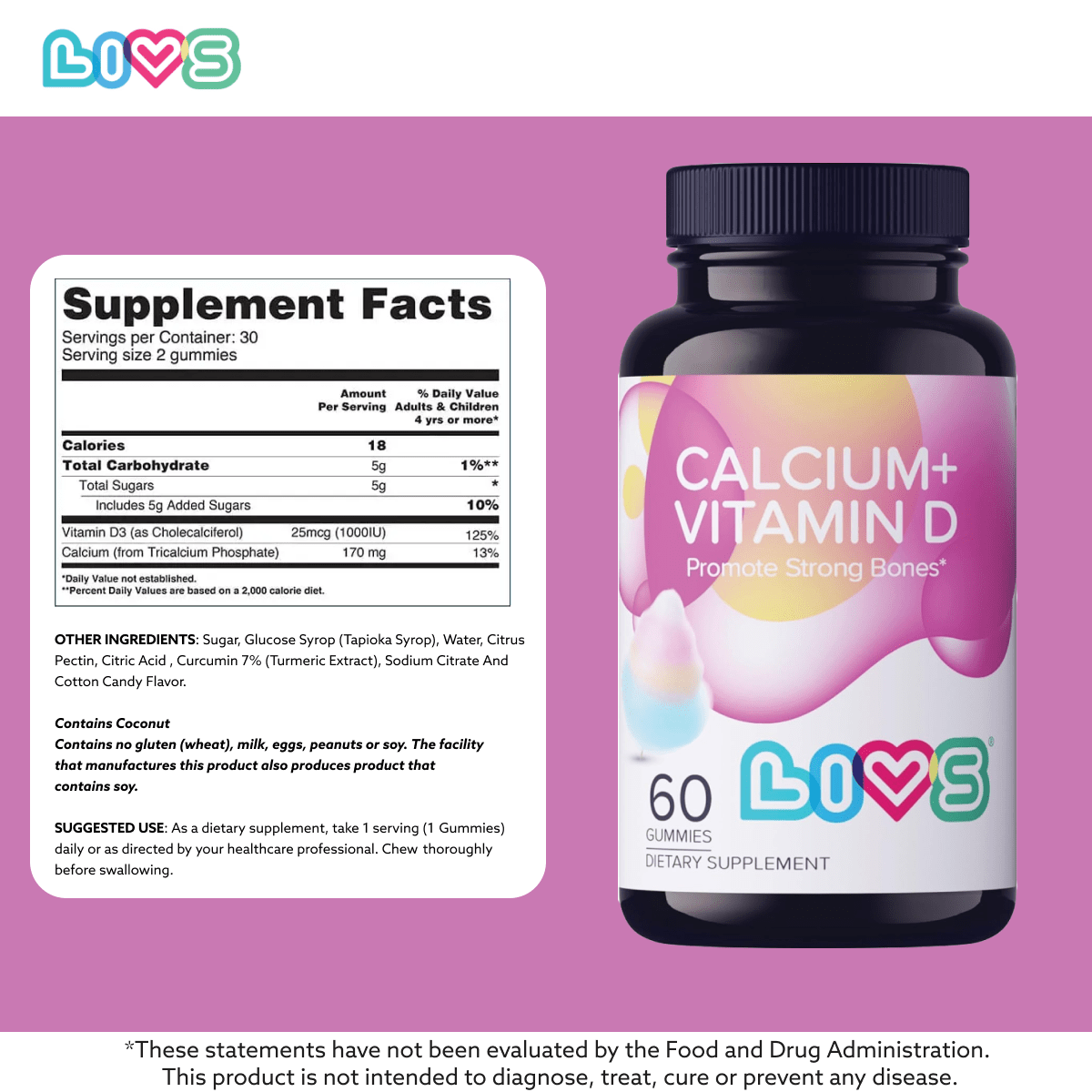Calcium + Vitamin D